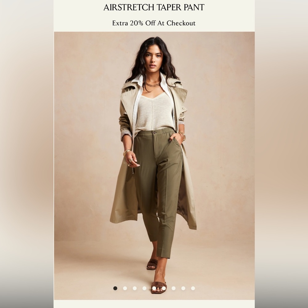 NWT Banana Republic Factory Airstretch trousers
